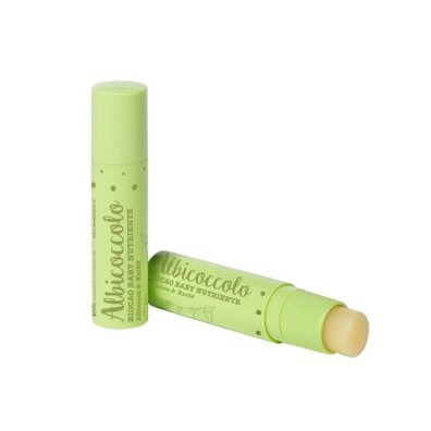 Pomadka do ust dla dzieci, Morelowa, z olejem Moringa, Biocao Albicoccolo 5,7 ml, La Saponaria