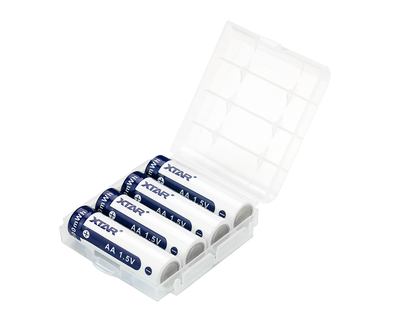 Akumulatorki Li-ION 1,5V AA, 2000 mAh, 3300 mWh, XTAR 14500, 4 szt.