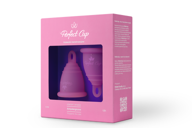 Polskie kubeczki menstruacyjne Perfect Cup, rozm. S+M