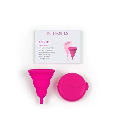 Składany kubeczek menstruacyjny, Lily Cup Compact, Rozmiar B, INTIMINA (5)