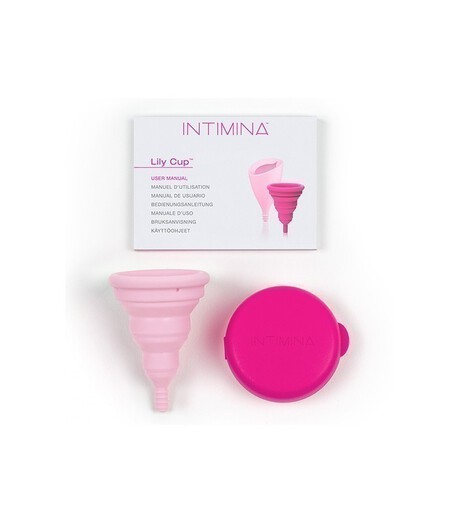 Składany kubeczek menstruacyjny, Lily Cup Compact, Rozmiar A, INTIMINA (4)