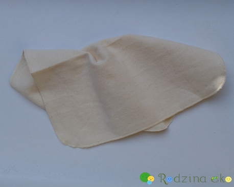 Pielucha flanelowa, 100% bawełna niebielona, 175 g/m2 – 60×60 cm, Dziobak (3)