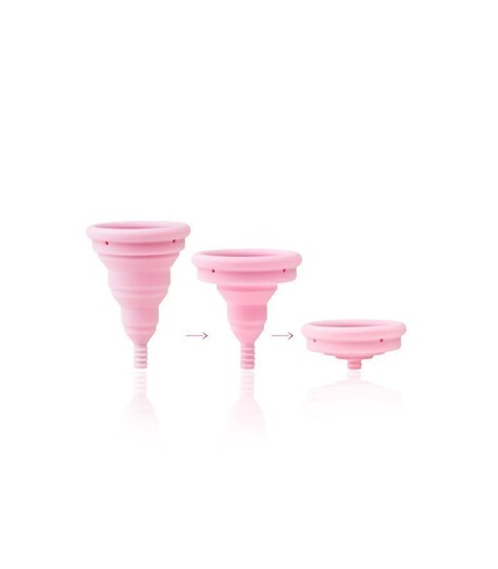 Składany kubeczek menstruacyjny, Lily Cup Compact, Rozmiar A, INTIMINA (1)