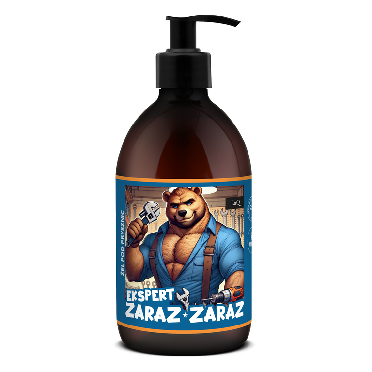 Żel pod prysznic EKSPERT ZARAZ ZARAZ 8 w 1, 500 ml, LaQ