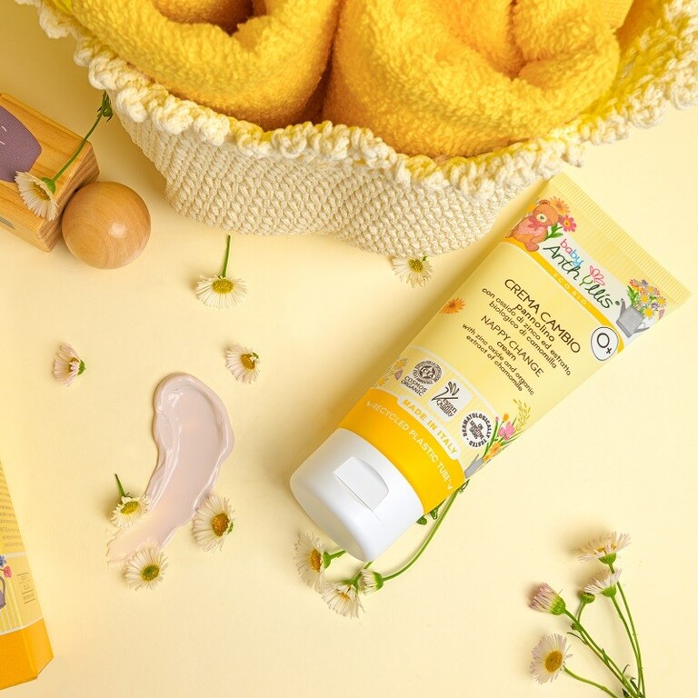Bio Balsam ochronny na podrażnienia i odparzenia pieluszkowe, z Shea, rumiankiem i tlenkiem cynku, 100 ml, Baby Anthyllis (2)